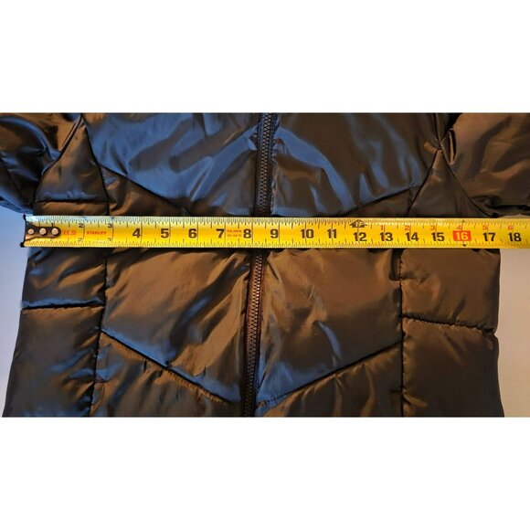Swisstech youth girls puffer jacket Size large (10-12) w/hood and zipper closure - Picture 8 of 8